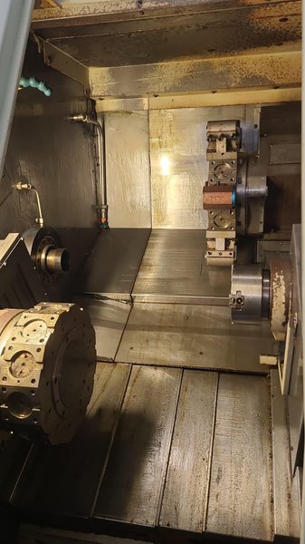 Biglia B 470S Multi Axis Lathe, 2007 – Twin Turret, Twin Spindle