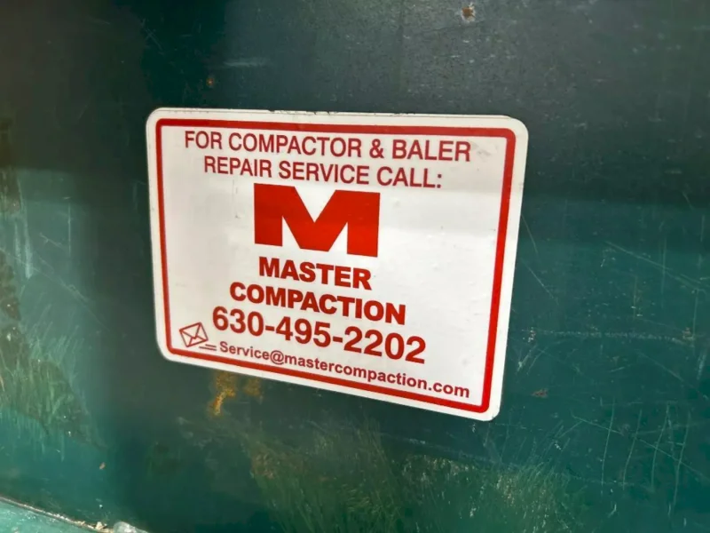 MASTER COMPACTION MODEL #E-11 BALER: YOBRO #25801