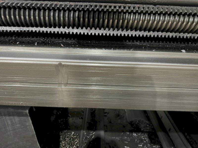 44&quot; x 144&quot; GRAY DOUBLE SIDED PLANER MILL. STOCK #0134825