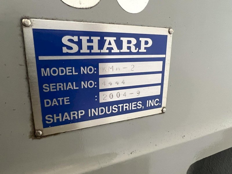 Used, Sharp Model KMA-2 Vertical Milling Machine