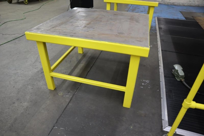 Steel Table Heavy Duty 42"x42"x28.5"- Auction Item