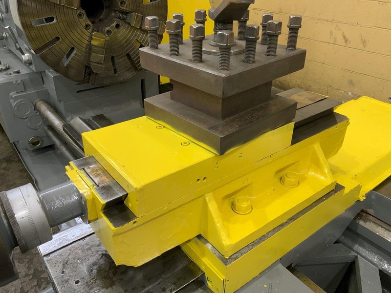 38" X 92" POREBA GAP BED ENGINE LATHE: STOCK #80622