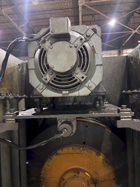 220 TON AIDA MODEL #NC1-200(2) GAP FRAME PRESS, WITH 9.84&quot; STROKE: STOCK #22201