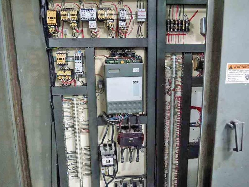 60&quot; x 7.00&quot; x 40,000# Loopco Slitting Line