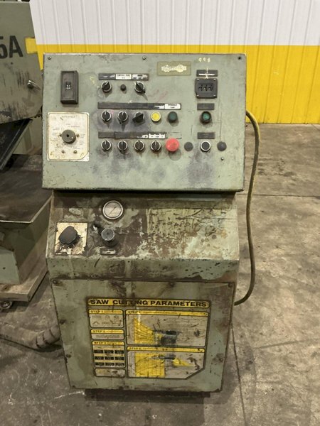18" X 27" HYDMECH MODEL #S25-A HORIZONTAL SWIVEL MITER AUTOMATIC BAND SAW: YOBRO #25047