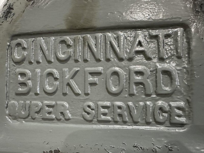 21" CINCINNATI BICKFORD SUPER SERVICE MODEL #21 SINGLE SPINDLE DRILL PRESS: STOCK #20046