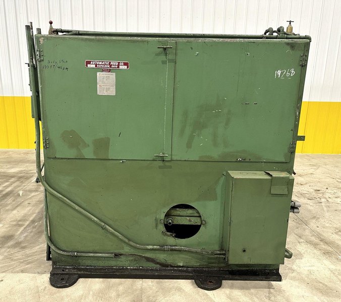 48" X 14 GAUGE AUTOMATIC FEED MODEL 13-32-48 13 ROLL STRAIGHTENER LEVELER: STOCK 19766