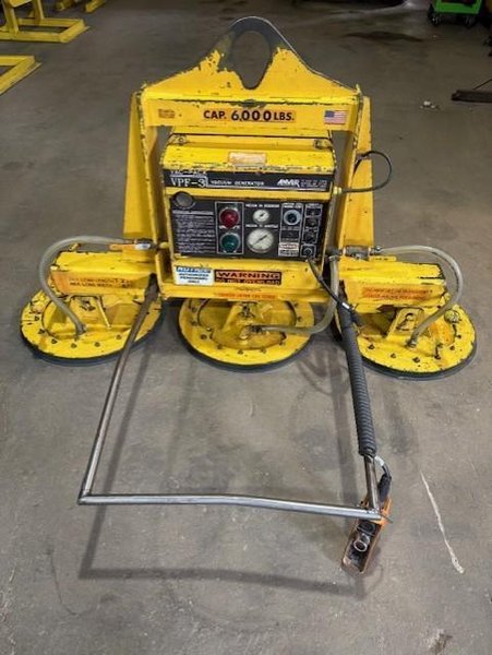 6,000LBS ANVER ELECTRIC POWERED VACUUM LIFTER / SHEET LIFTER / PLATE LIFTER STOCK# 4127