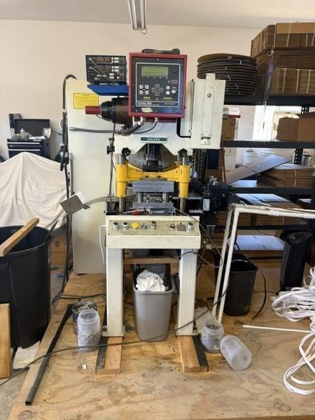10 Ton Bruderer BSTA 10 MINI High-Speed Precision Stamping Press, 1998 – Variable Stroke, Feeder