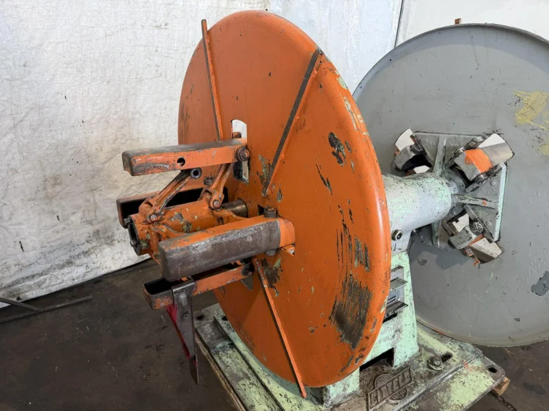 2,500 LB X 12" LITTELL MODEL #25 DOUBLE END PULL OFF COIL REEL UNCOILER : YOBRO 25244