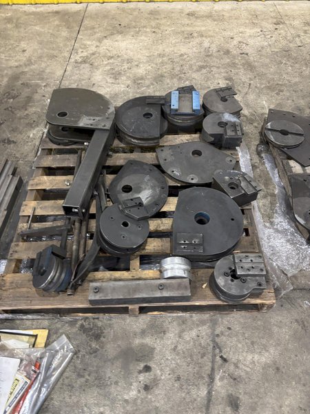 2&quot; WALLACE MODEL #1002 PROGRAMMABLE HYDRAULIC PIPE &amp; TUBE BENDER: STOCK #23183