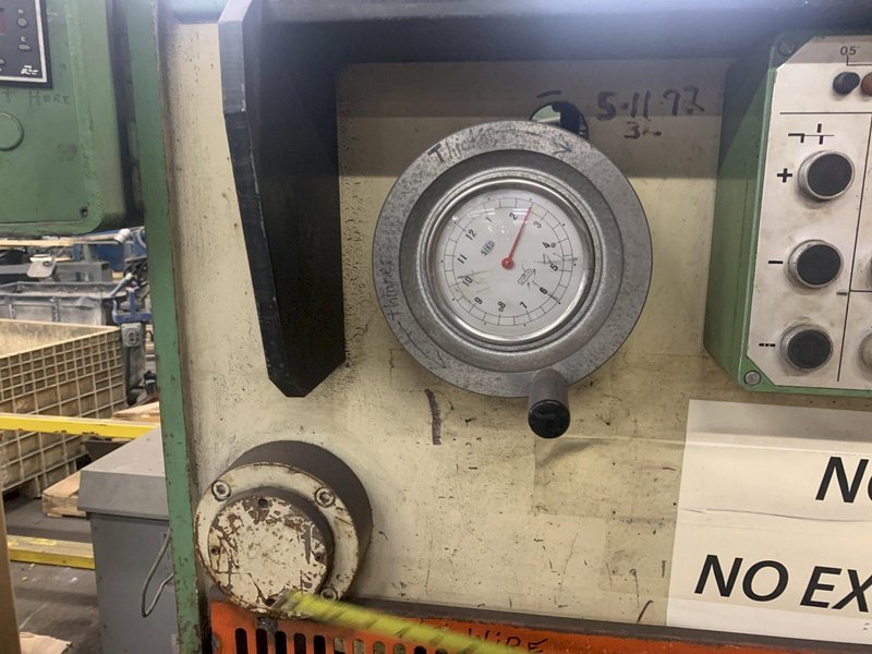 1/4" X 6' LVD TYPE6-OH-25 MVB 20/6.35 HYDRAULIC SHEAR