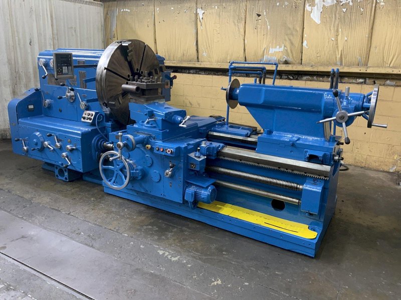 40" X 50" RYAZAN GAP BED ENGINE LATHE: STOCK #80596