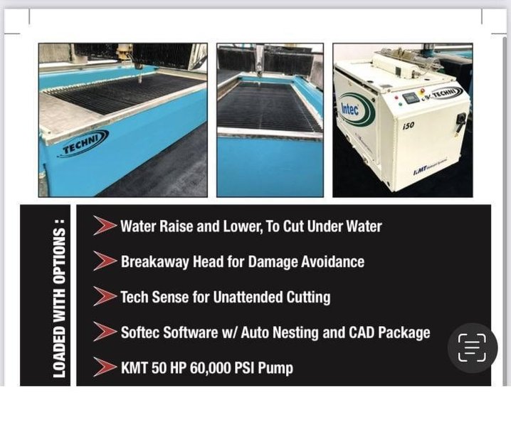 5’x10′ Techni I510 Waterjet, 2007