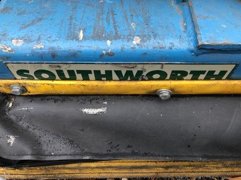 2000 LB  X  48" X 96" SOUTHWORTH ELECTRIC HYDRAULIC SCISSOR LIFT TABLE: STOCK #11540