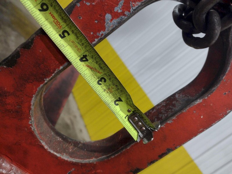 20,000 LBS X 42" BUSHMAN MODEL #624SL COIL LIFT C-HOOK: YOBRO #24520