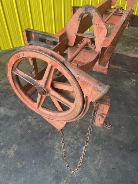 10,000 LBS X 72" X 17" TO 57" WIDE BUSHMAN ADJUSTABLE SHEET LIFTER: STOCK #14946