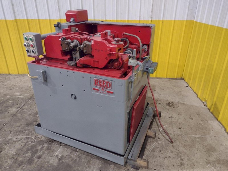 2&quot; REED MODEL B-111 CYLINDRICAL 2-DIE HORIZONTAL THREAD ROLLER THREADER: STOCK #16954