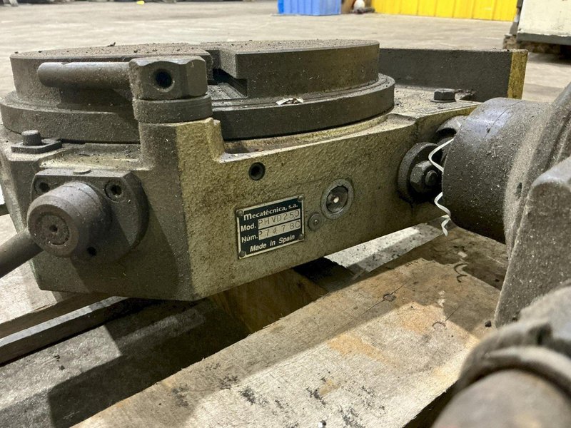 MECATECNICA MODEL PHVD250 4TH AXIS SERVO ROTARY TABLE: YOBRO #24707
