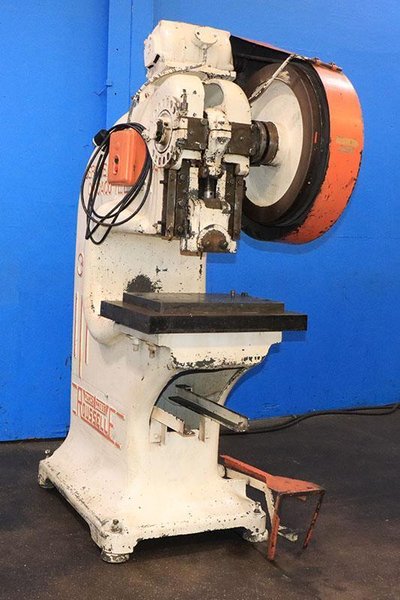 25 TON ROUSSELLE DEEP THROAT GAP FRAME PRESS MODEL 3G