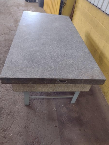 8&#039; X 4&#039; X 14&quot; MITCHELL PRECISION LAYOUT INSPECTION GRANITE TABLE: STOCK #23805