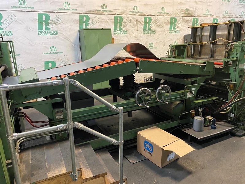 20,000 LB X 48&quot; X .078&quot; DAHLSTROM CUT THE LENGTH LINE. STOCK # 0849522