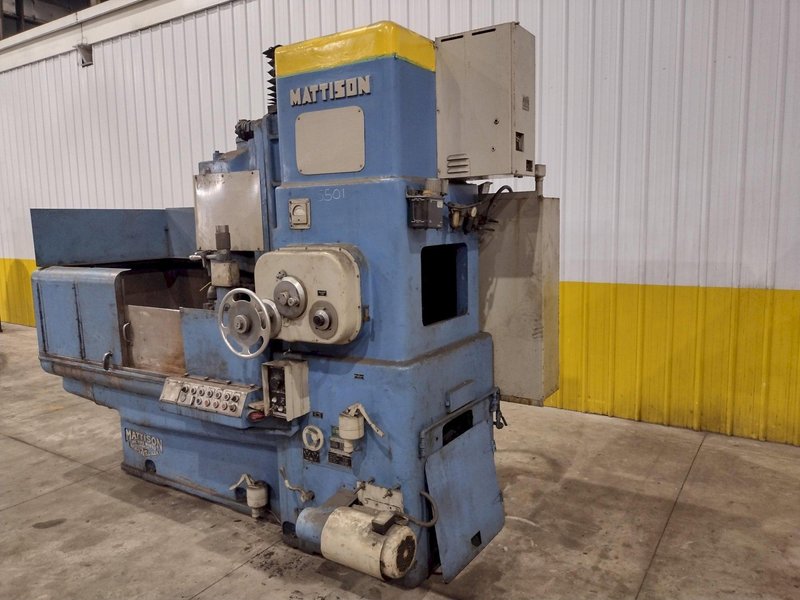 36&quot; X 50 HP MATTISON ROTARY SURFACE GRINDER: STOCK #23504
