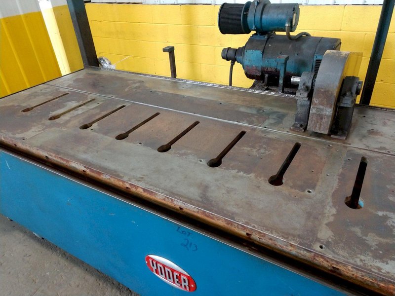 8 STAND X 1.5&quot; YODER M1-1/2 ROLLFORMER BASE WITH AMS MP300 SERIES CONTROLS STOCK # 3175