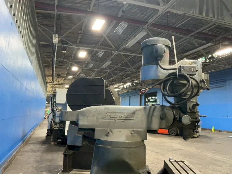 Bridgeport 9” X 42”  Vertical Mill