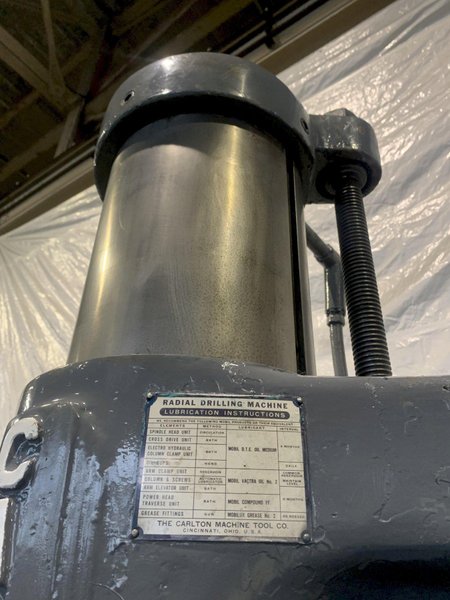 5&#039; X 11&quot; CARLTON 1A RADIAL ARM DRILL. STOCK # 1273223