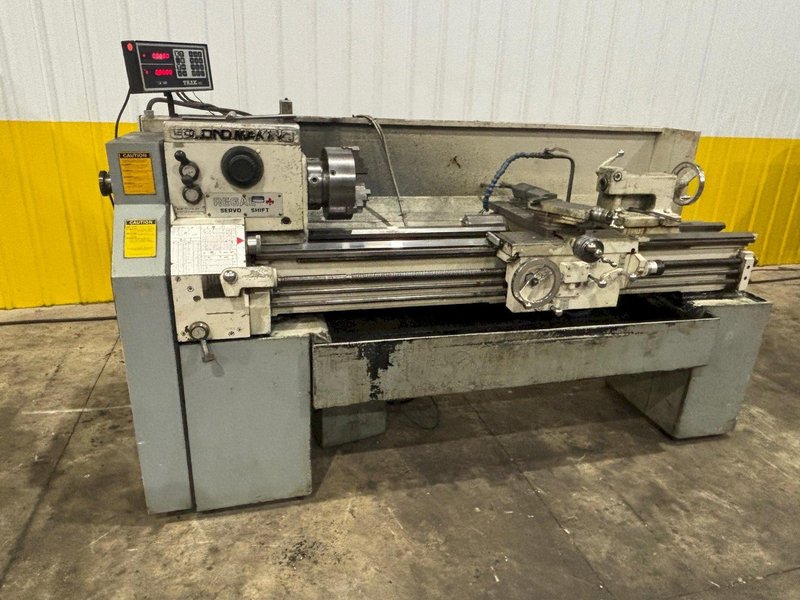 15&quot; X 54&quot; LEBLOND MAKINO MODEL #14C REGAL 15 SERVO SHIFT ENGINE LATHE W/ METRIC: YOBRO #24405