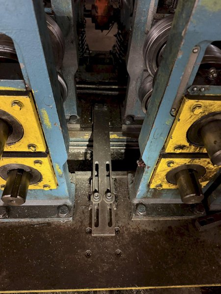 12 STAND X 2" ARBOR X 12" ROLLSPACE BRADBURY STUD MILL/ROLLFORMING LINE. STOCK # 0759026