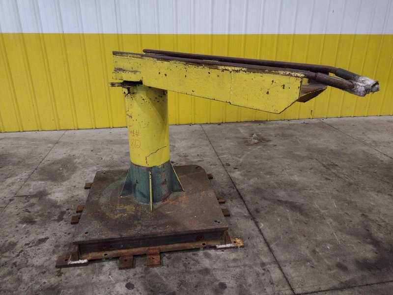 10,000 LB X 36” SINGLE ARM COIL TURNSTILE STAND: STOCK #22961