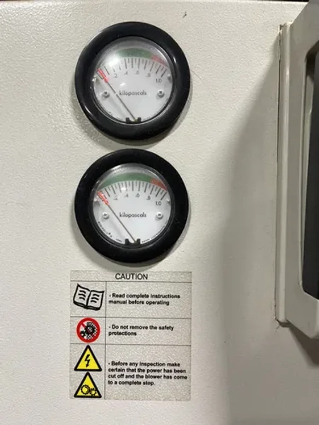 LNS 1248 CFM, 2.64 KW FOX WS2 MIST COLLECTOR  -  WS2 1250
