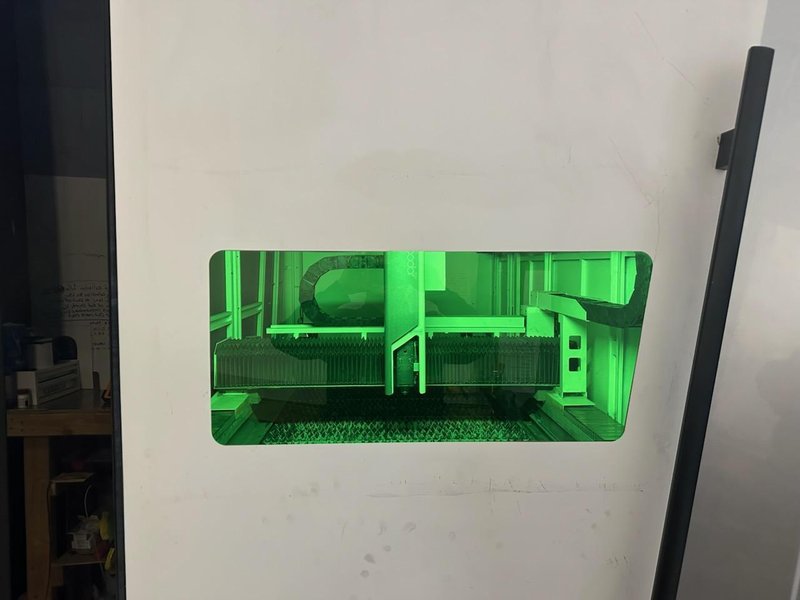 6000 Watt Bodor C3 Fiber Laser, 2022 – 5′ x 10′ Table, Dust Collector