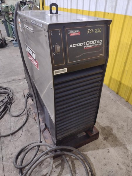 LINCOLN AC/DC 1000SD POWER WAVE SUBMERGED ARC WELDER, NEW 2013: YOBRO #24902