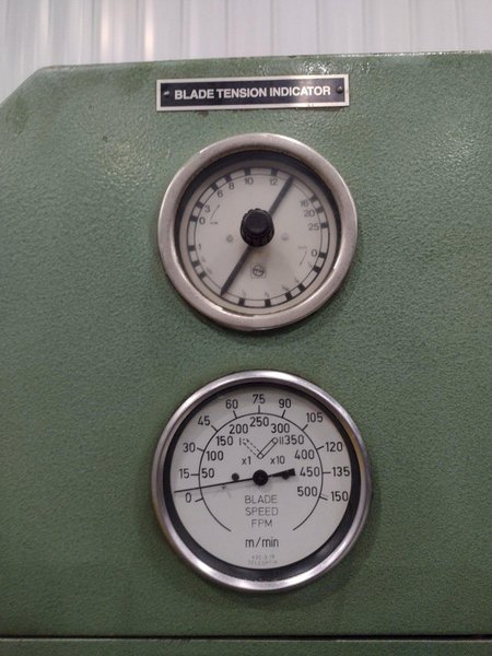 40" DAKE JOHNSON MODEL #VH-40 VERTICAL BAND SAW: STOCK #22831