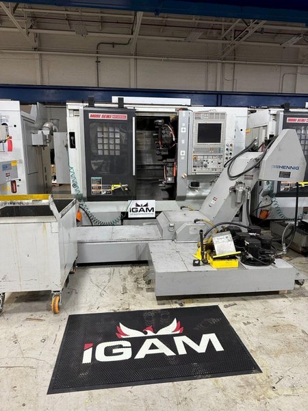 2012 MORI SEIKI NZX2500/600L TWIN TURRET CNC LATHE USED