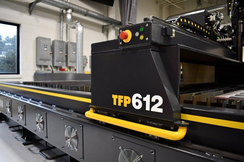 6′ X 12′ Komatsu TFP612-3 3 Series CNC Oxyfuel-Plasma Cutting System, 2023 –  Komatsu 300 Amp, Warranty