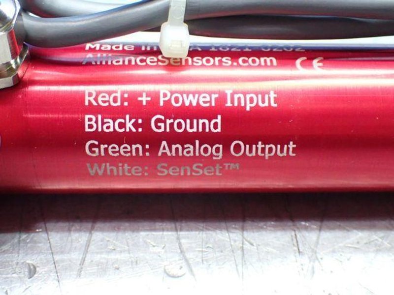 ALLIANCE SENSORS GROUP 2 LINEAR VARIABLE INDUCTIVE TRANSDUCER POSITION SENSORS  -  LRLE-27-200-R-00-10-A