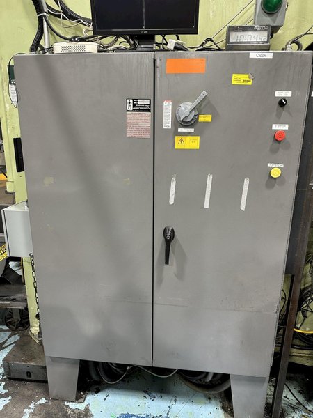 220 TON AIDA #NCI-200(2) PRESS LINE, COMPLETE WITH CWP SPACE-SAVER COIL FEED LINE: STOCK #22209