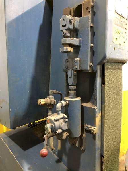 9" WIDE X 30" TABLE SUNDSTRAND VERTICAL BELT ROTARY TABLE "TIP" GRINDER: STOCK #18229