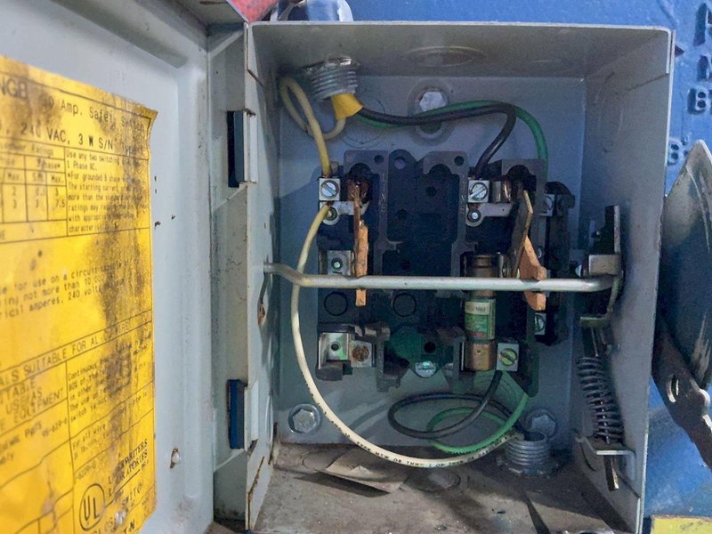 ALVA ALLEN IND. 12 TON OBI PRESS  -  BT12B