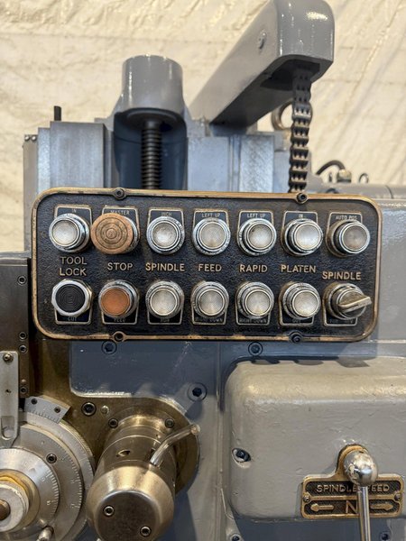 2.5" DEVLIEG 2B-36 SPIRAMATIC HORIZONTAL BORING MILL W/ TOOLING. STOCK # 0881425