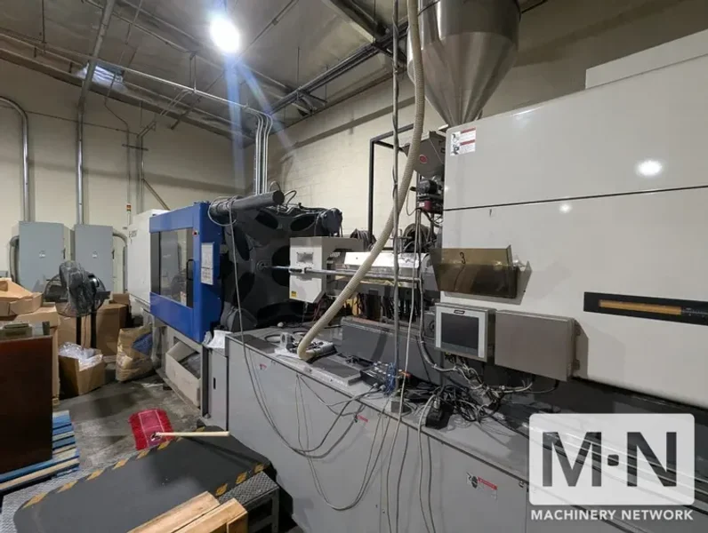 500 TON 68 OZ TOYO MODEL Si-500V ELECTRIC INJECTION MOLDING MACHINE MFG 2012