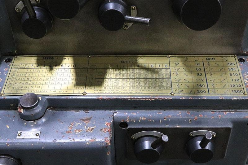 17&quot;/25-1/2&quot; x 59&quot; WEBB Gap Bed Engine Lathe, Model 1759G