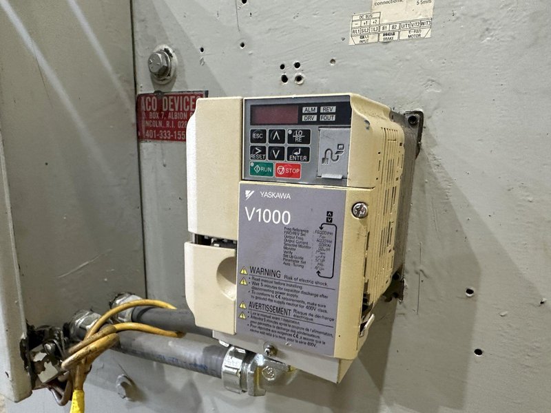 10&quot; x .130&quot; DURANT JACO MODEL #VS-MD-10 POWERED COIL STRAIGHTENER: STOCK #23069