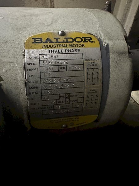 16,000 LBS X 30&quot; X 84&quot; OD ROWE MODEL #16030-DSV MOTORIZED COIL REEL UNCOILER: STOCK #22333