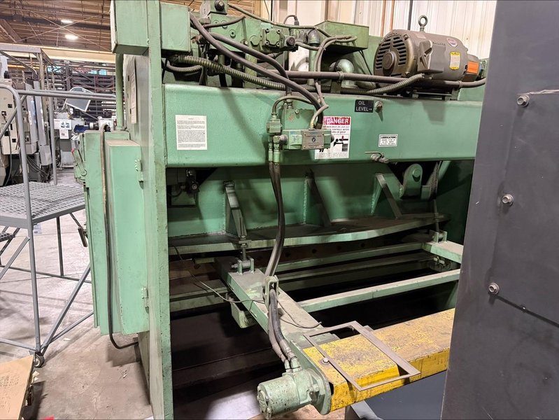 3/8″ x 6′ Betenbender Hydraulic Shear-Heavy Duty, Adjustable Blade Gap