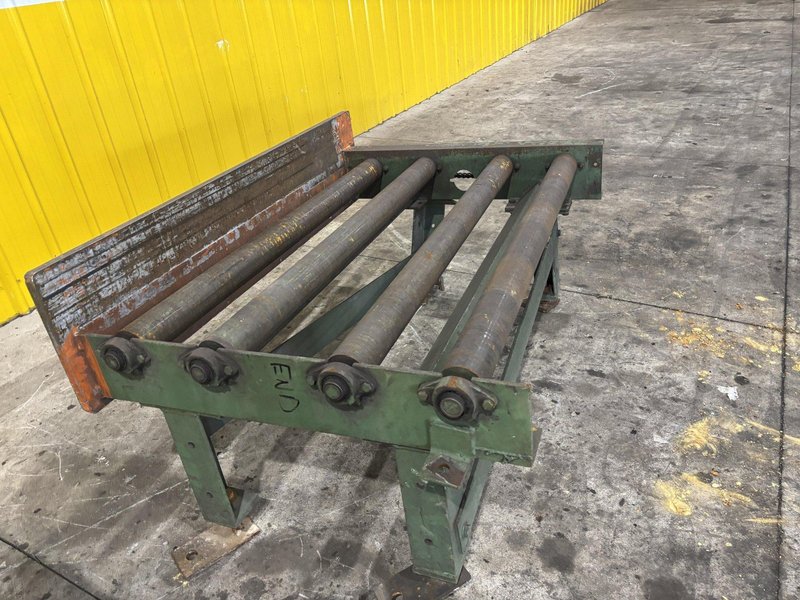 100&#039; X 54&quot; WIDE PEDDINGHAUS POWERED ROLLER CONVEYOR: STOCK #23102